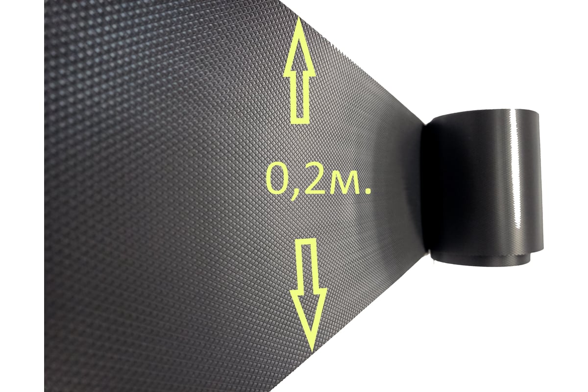 Газонная бордюрная лента ГЕОКАРКАС черная 4673726848155 - выгодная цена ...