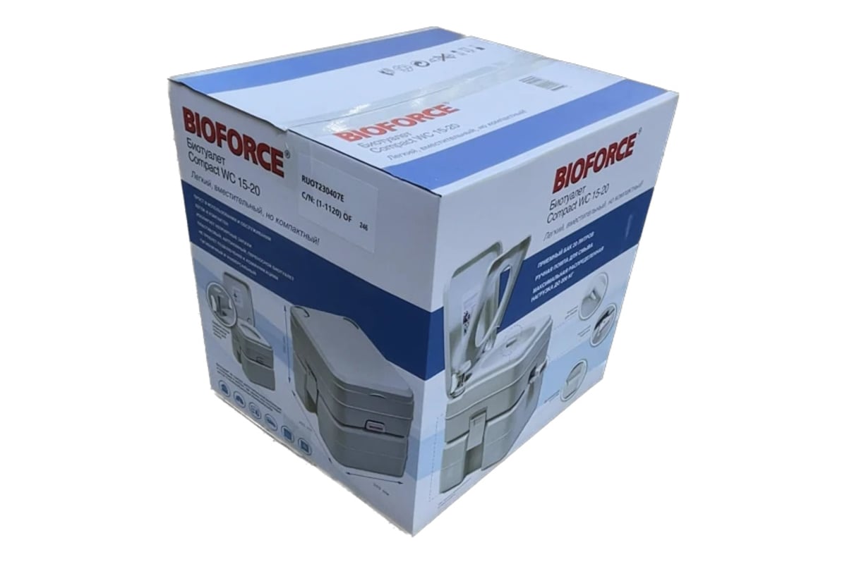 Биотуалет портативный BIOFORCE Compact WC 15-20 btp-033