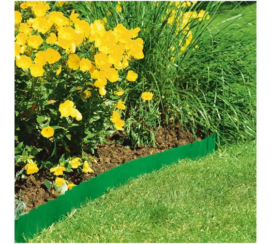 Бордюр зеленый (15 см) Gardena 00538-20.000.00