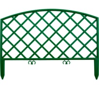 Зеленый декоративный забор Плетенка 24x320 см PALISAD 65006 13699859