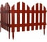 Белый декоративный забор MATRIX Ренессанс Россия 65020, 285 х 442 мм 1