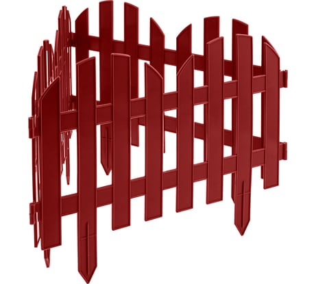 Терракотовый декоративный забор 28x300 см Ренессанс PALISAD 65025