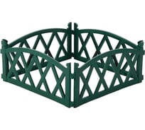 Садовое ограждение МАСТЕРСАД Арка зелёное АРК-зел