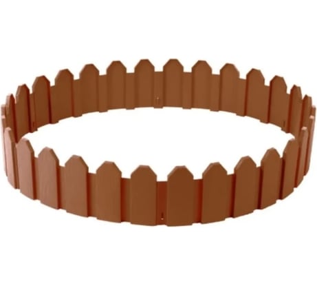 Садовое ограждение МАСТЕРСАД Дачник терракотовый ДЧН-терракот