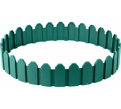 Садовое ограждение МАСТЕРСАД Дачник зелёное ДЧН-зел