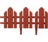Бордюр Поли Сад Б-06 Дачник 16x40.8 см, терракотовый 20075 1