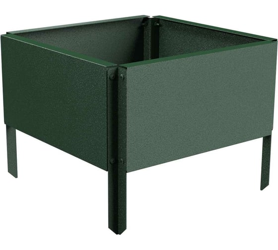 Готовая оцинкованная грядка Delta-Park GX 0.32x0.32 м, зеленая 30020GX_3232Gr