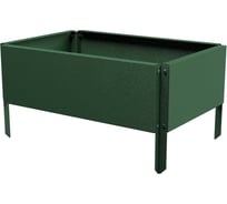 Готовая оцинкованная грядка Delta-Park GX 0.32x0.45 м, зеленая 30020GX_3245Gr
