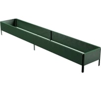 Готовая оцинкованная грядка Delta-Park GX 0.32x1.9 м, зеленая 30020GX_32190Gr