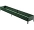 Готовая оцинкованная грядка Delta-Park GX 0.32x1.9 м, зеленая 30020GX_32190Gr 1