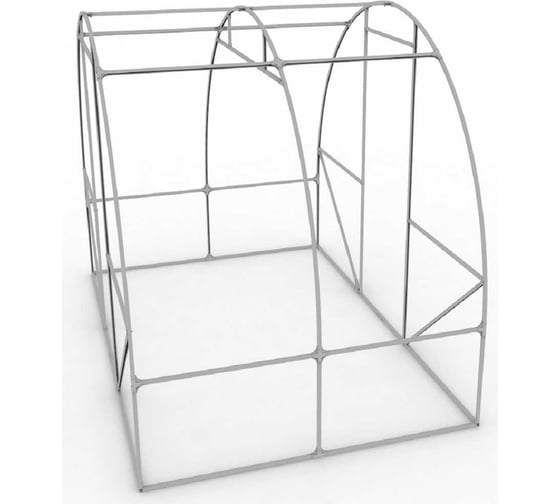 Оцинкованная теплица под чехол AGRUS каркас, 3x4х2.1 м, краб, шаг 1 м Tph3x4x2.1ш1m