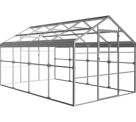 Каркас теплицы АКТИВАГРО.РФ Ударница англичанка База 4 м, ширина 2.5 м, 40x20 127