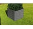 Универсальный садовый конструктор GARDENPLAST 180х20 см, графит 00104 11