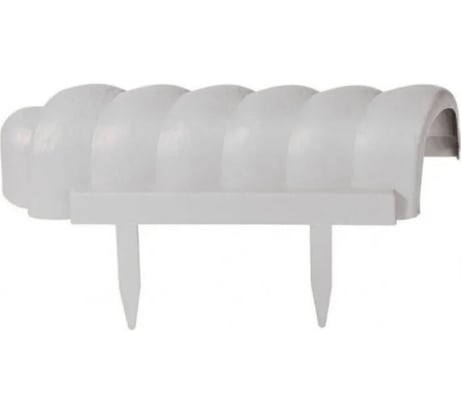 Садовый бордюр ПОЛИМЕРСАД Улитка, мрамор, 14 шт. ПС-Б04-мрамор