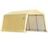 Гараж-в-Коробке 3x4,6x2,4м ShelterLogic  скатная крыша, песочный тент 62681 1