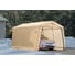 Гараж-в-Коробке 3x4,6x2,4м ShelterLogic  скатная крыша, песочный тент 62681 2