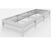 Оцинкованная грядка для сада и огорода Сила Суздаля 0.8x3 м 4680004062585