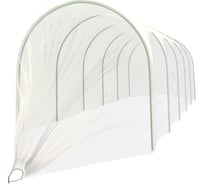 Парник POLYAGRO Gold 8 м, с металлическими дугами в ПВХ оболочке, спанбонд, 40 г/м2 7663208