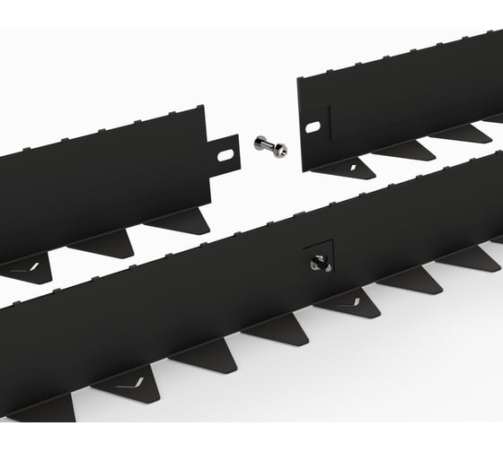 Бордюр ООО Металекс Metalex 60х40x2000 мм, серый, 6 шт. BRS604020
