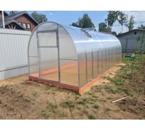 Теплица ТЕПЛИЧНЫЙ ВЫБОР усадьба-8 мини оц50 пк-5, 1306