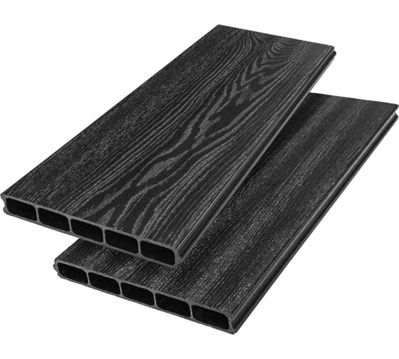 Готовый комплект грядки Еврогрядка rumex люкс 1000x1000x225 мм, цвет графит GEG4-Rumex-Graphite 1