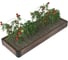 Готовый комплект грядки Еврогрядка из дпк 1500x500x225 мм GEG2-225 1