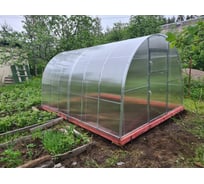 Теплица ТЕПЛИЧНЫЙ ВЫБОР фазенда-8 стандарт оц65 пк-5, 2375