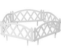 Садовый пластиковый заборчик BIRD HOUSE 5 секций G0650