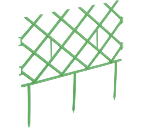 Декоративный забор Комплект-Агро Палисад 19х285см, зеленый KA1193G
