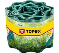 Бордюрная лента 10 см x 9 м TOPEX 15A500