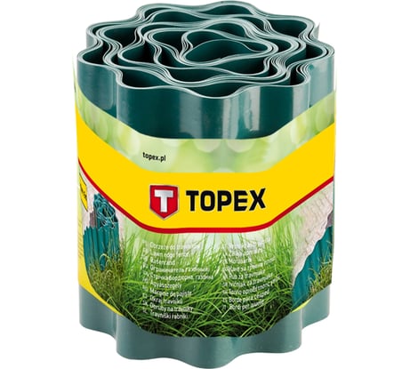 Бордюрная лента 20 см x 9 м TOPEX 15A502