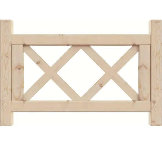 Бордюрный заборчик Timber&Style 0,38x0,58 TSAZ3858 1