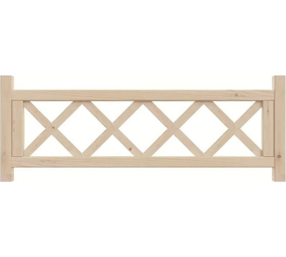 Бордюрный заборчик Timber&Style 0,38x1,02 TSAZ38102