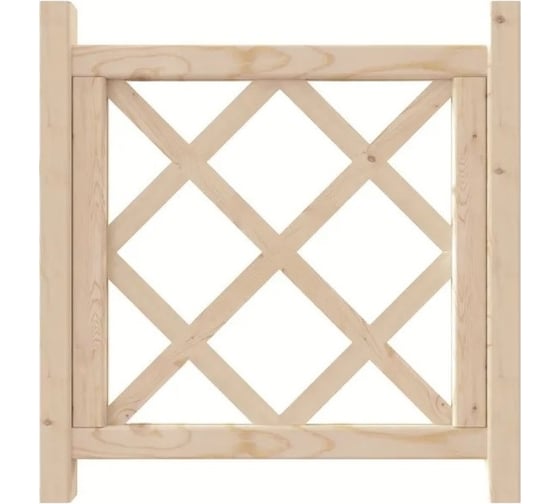 Садовый заборчик Timber&Style 0,60x0,58 TSAZ6058