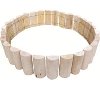 Бордюрный забочик Timber&Style гибкий деревянный радиусный 0,15x2 м в соре TSZBR15200