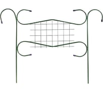 Заборчик Клевер С 0.7x0.9 м, ø10 мм, 5 шт. К-111-1
