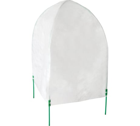 Колпак для зимнего укрытия на металлических дугах в ПВХ Комплект-Агро H-100 см, D-50 см KA5429