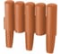 Заборчик для клумбы 2,7м, 10 штук, терракотовый Prosperplast Palisada IPAL5-R624 4