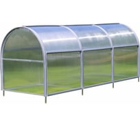 Парник ТМК Удача, 1 м х 3 м х высота 1.3 м, без грядки, поликарбонат 3,7 мм 348-419