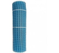 Квадратная садовая сетка ООО "Аквапласт" Гидроагрегат 33x33 1x20 Строительная ПРОФИ голубой Р1-00010085