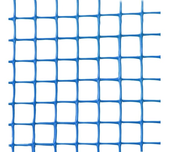 Квадратная садовая сетка зеленый луг 15x15 1,0x20 Удачная синяя Р1-00017288