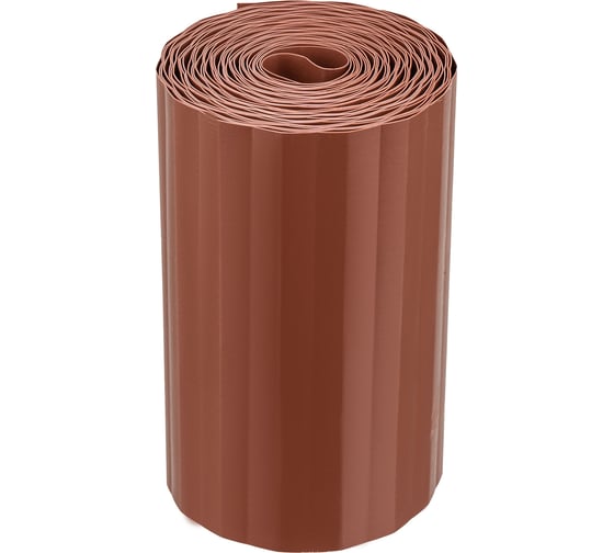 Садовый бордюр PALISAD 20x900 см, коричневый 64485