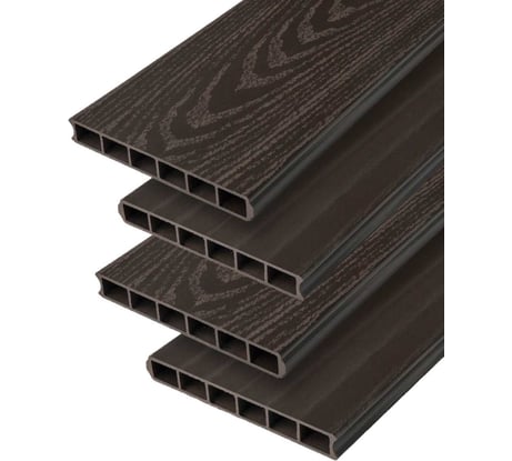 Комплект из 4-х досок для грядок и клумб Еврогрядка дпк 1000x225x30 мм EGD1-225