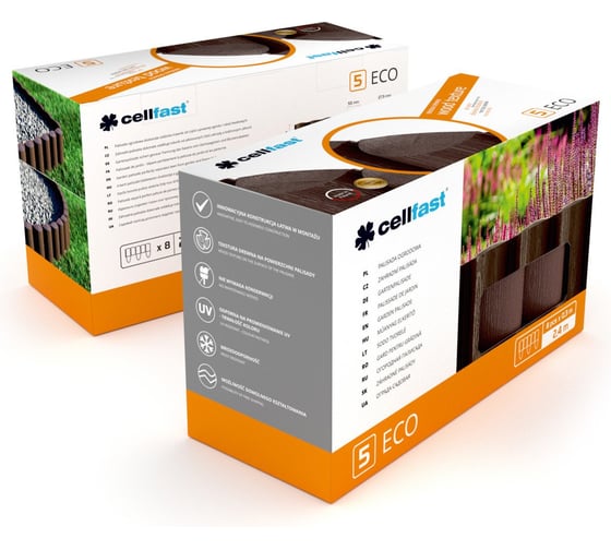 Огородная палисада Cellfast ECO коричневый 34-031