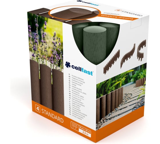Огородная палисада, зеленая Cellfast STANDARD 34-042