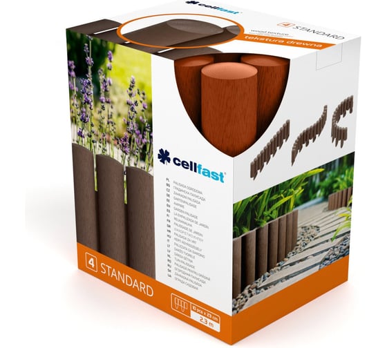Огородная палисада, кирпичная Cellfast STANDARD 34-043