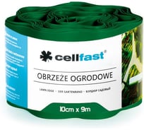 Огородно-газонные бордюры Cellfast темно-зеленый, 10см x 9м 30-021H