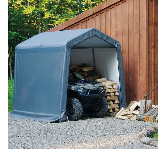 Сарай в коробке ShelterLogic 1.8х3х2м, скатная крыша 70403