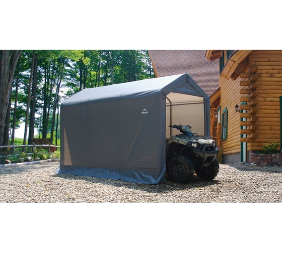Сарай в коробке ShelterLogic 1.8х3х2м, скатная крыша 70403