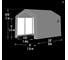 Сарай в коробке ShelterLogic 1.8х3х2м, скатная крыша 70403 3